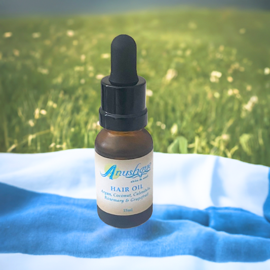 Argan, Coconut, Rosemary & Peppermint Growth Stimulating Aanushque HAIR OIL