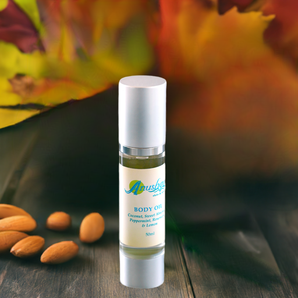 Body Oil; For a brighter complexion, fading of blemishes, softer skin and effective lymphatic drainage