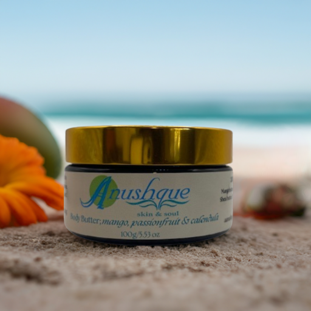 Body Butter; Extremely nourishing body butter, a rich source of antioxidants, vitamins & minerals to help brighten skin, reduce age spots and prevent stretch marks