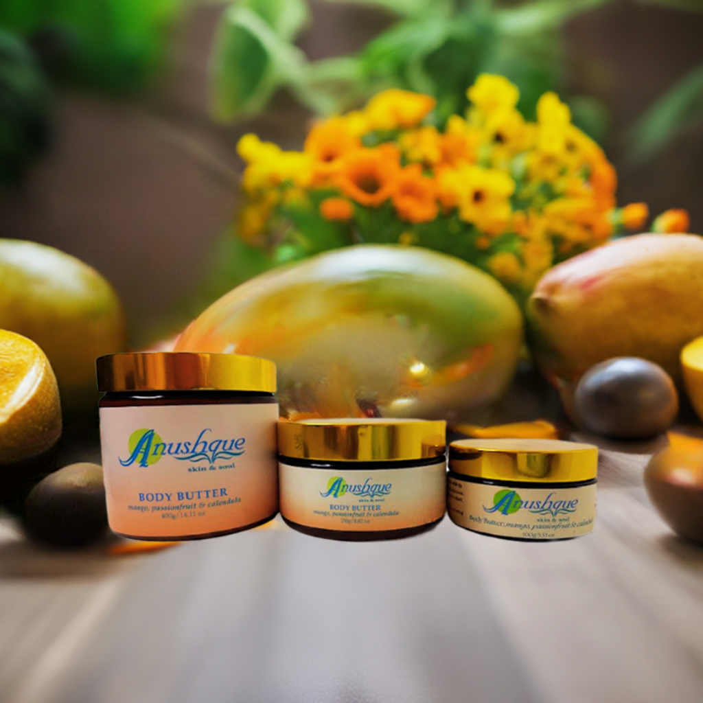 Body Butter; Extremely nourishing body butter, a rich source of antioxidants, vitamins & minerals to help brighten skin, reduce age spots and prevent stretch marks