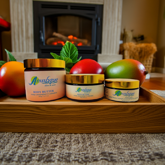 Body Butter; Extremely nourishing body butter, a rich source of antioxidants, vitamins & minerals to help brighten skin, reduce age spots and prevent stretch marks